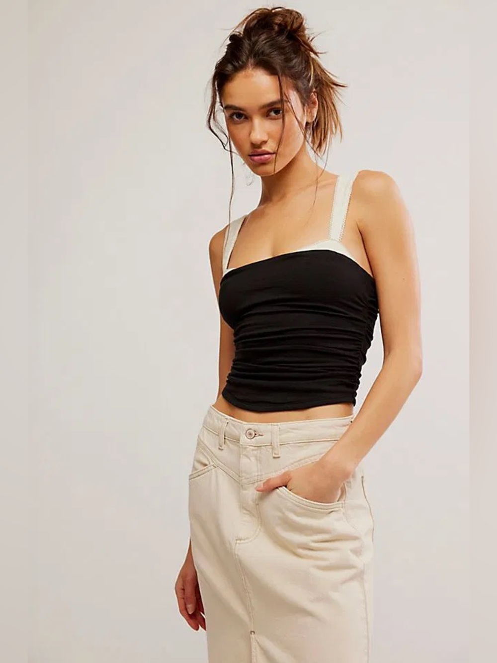 NWOT! FP Free People 2 Tone Tank Sz Medium